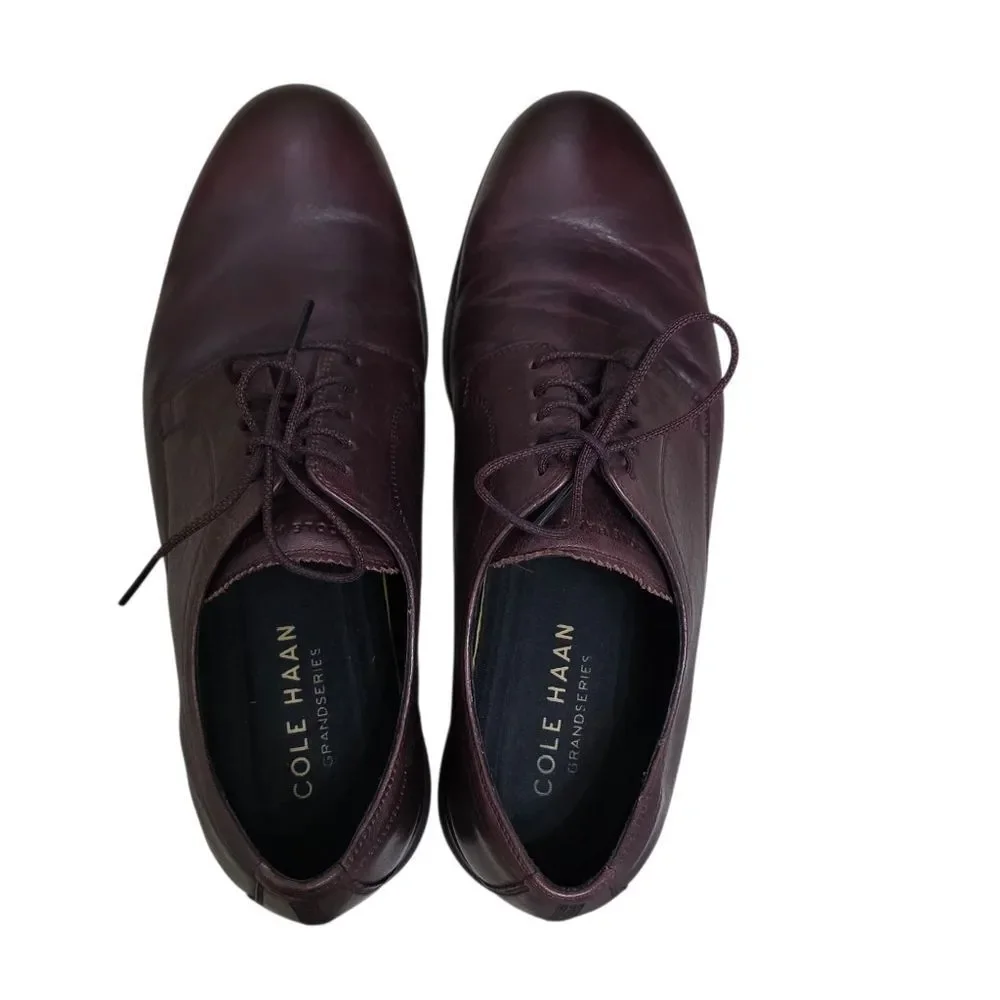 Men's Cole Haan Oxblood Leather Dress Shoes